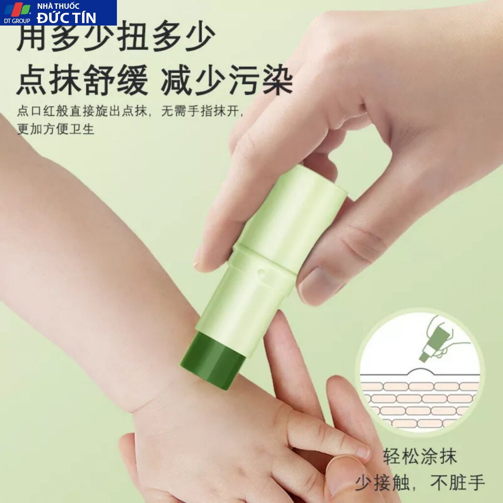 Thanh lăn muỗi làm giảm sưng ngứa, chống muỗi đốt và côn trùng an toàn cho trẻ em 13 lan4