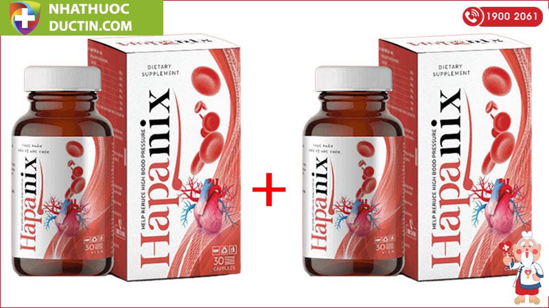 Viên Uống Hapanix Hỗ Trợ Cho Người Tăng Huyết Áp (Hộp 30 Viên) chính hãng 27 lieu trinh su dung vien uong