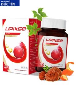 Combo 30 hộp Viên uống Lipixgo hỗ trợ giảm mỡ máu tim mạch - hộp 30 viên 21 lipix3 3