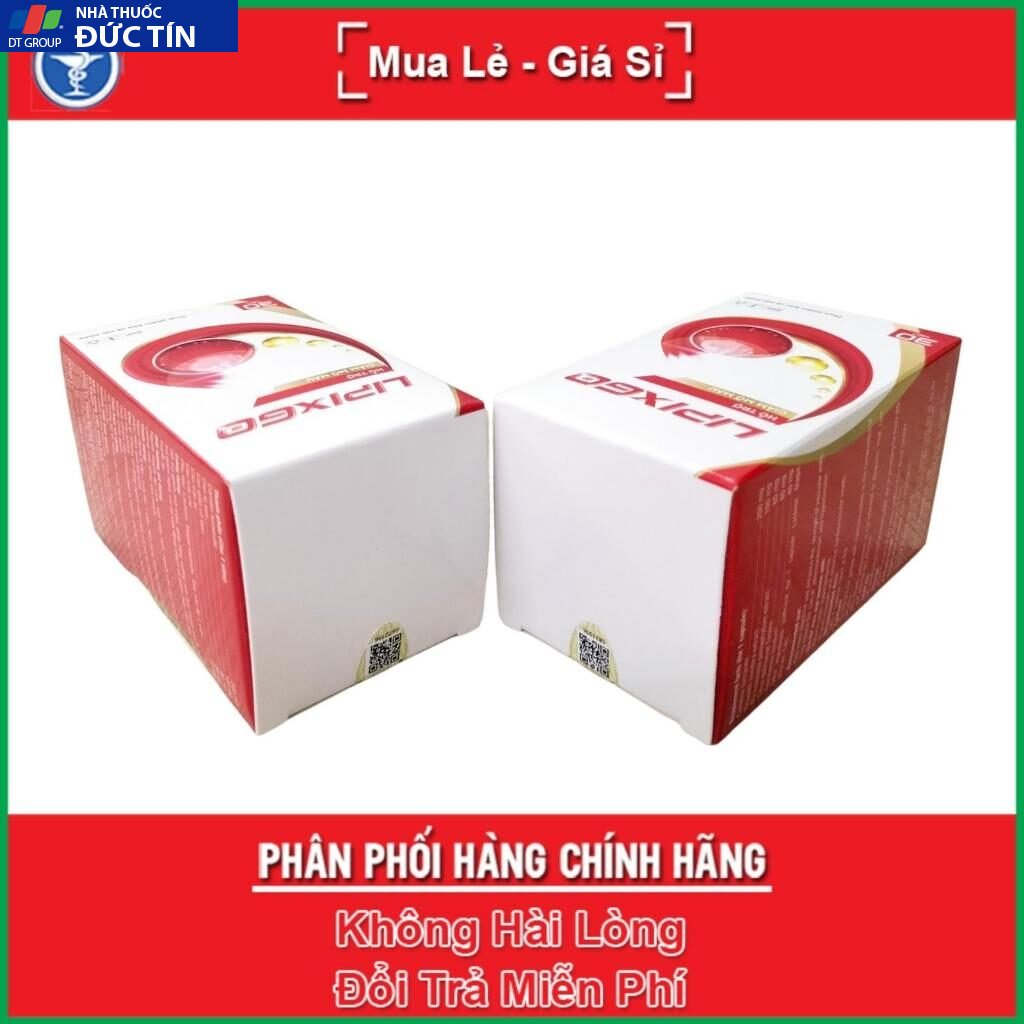 Combo 20 hộp Viên uống Lipixgo hỗ trợ giảm mỡ máu tim mạch 14 lipix9 2