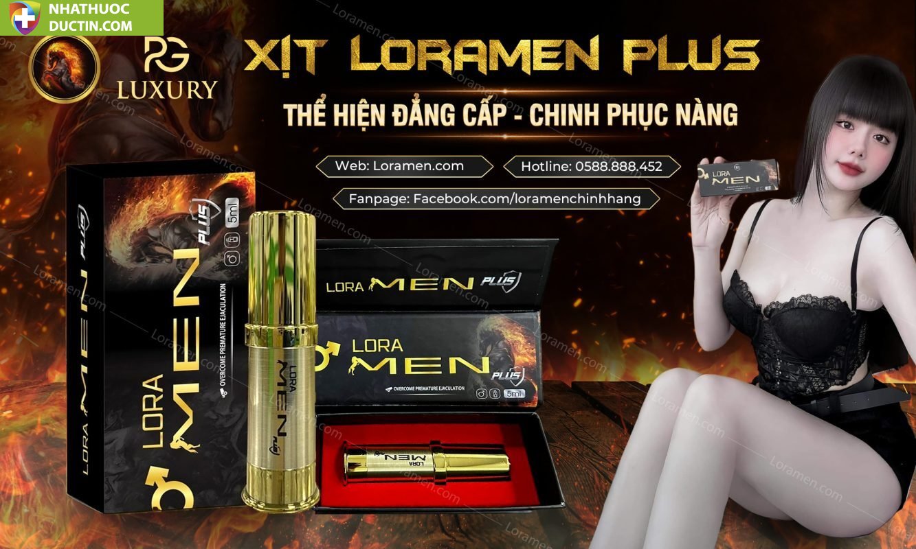 Chai Xịt Lora Men Plus Chống Xuất Tinh Sớm Chính Hãng 14 lora1