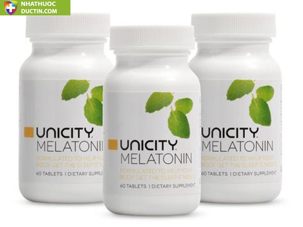 Melatonin Unicity Hỗ Trợ Giấc Ngủ Ngon 20 meta4