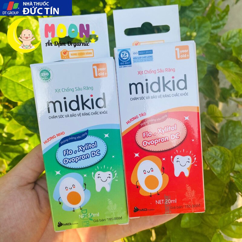 Kem Đánh Răng Dạng Xịt Chống Sâu Răng Midkid.Bảo Vệ Răng Chắc Khỏe Cho Bé Từ 1 Tuổi 19 mi1 1