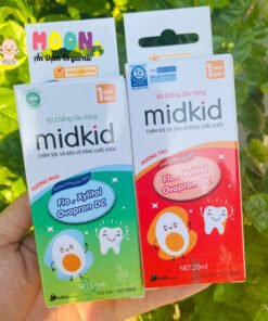 Kem Đánh Răng Dạng Xịt Chống Sâu Răng Midkid.Bảo Vệ Răng Chắc Khỏe Cho Bé Từ 1 Tuổi