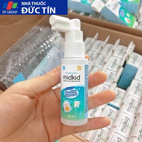 Kem Đánh Răng Dạng Xịt Chống Sâu Răng Midkid.Bảo Vệ Răng Chắc Khỏe Cho Bé Từ 1 Tuổi 18 mi2