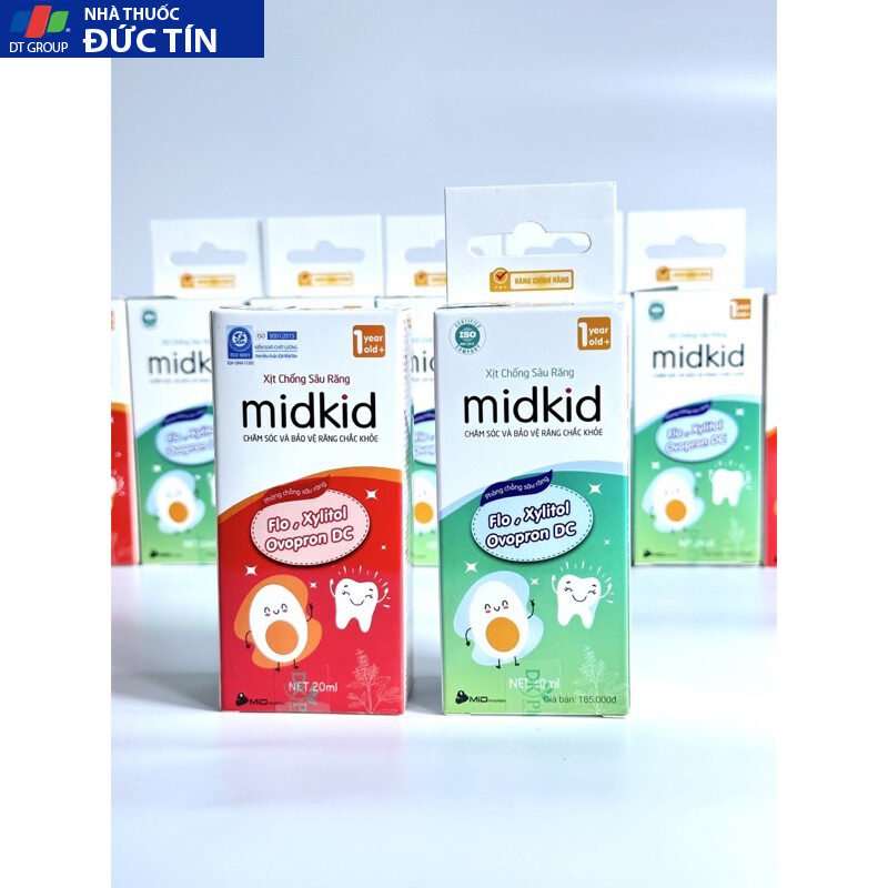 Kem Đánh Răng Dạng Xịt Chống Sâu Răng Midkid.Bảo Vệ Răng Chắc Khỏe Cho Bé Từ 1 Tuổi 16 mi4
