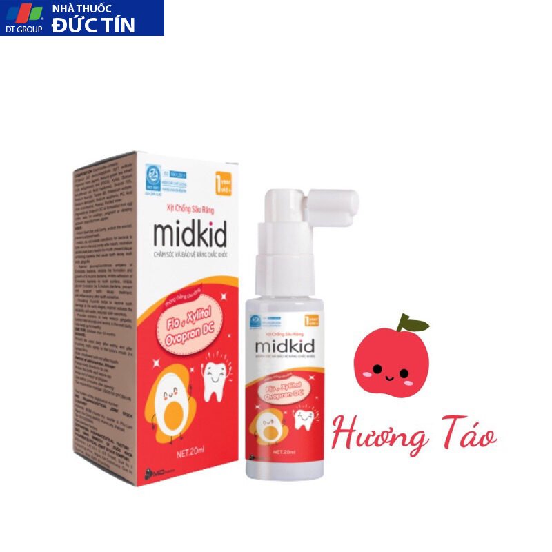 Kem Đánh Răng Dạng Xịt Chống Sâu Răng Midkid.Bảo Vệ Răng Chắc Khỏe Cho Bé Từ 1 Tuổi 15 mi5