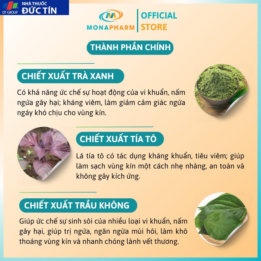 Dung Dịch Vệ Sinh Nam Nữ Hupavir Sinecatechin Clean HPV Giảm Sùi Mào Gà, Ngừa Viêm Làm Sạch An Toàn Cho Mẹ Bầu 120ml 26 mona3
