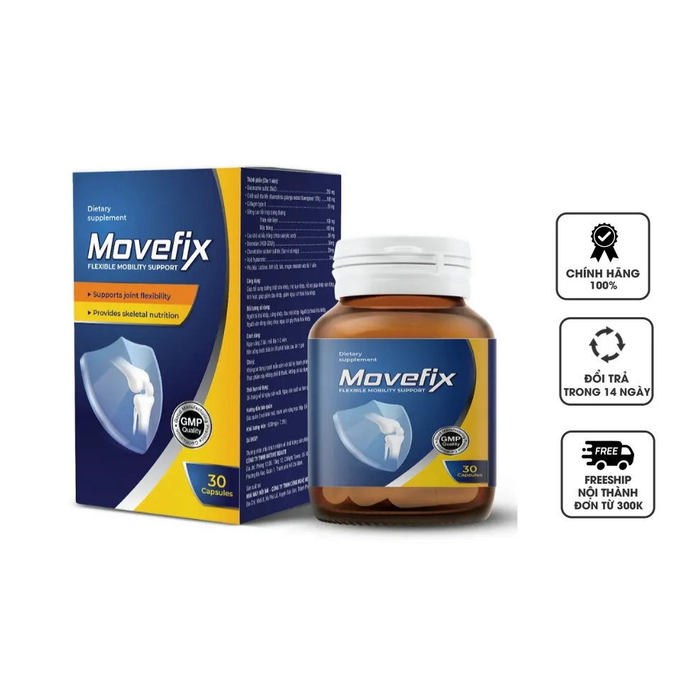 Movefix hỗ trợ Xương Khớp (hộp 30 viên) chính hãng 40 mov1 2