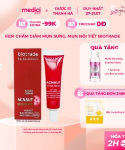 Alternative view of Kem Chấm Mụn giảm mụn bọc, mụn viêm, mụn nội tiết BIOTRADE ACNAUT ACTIVE CREAM/LOTION