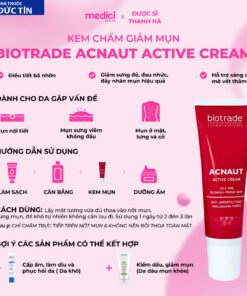 Kem Chấm Mụn giảm mụn bọc, mụn viêm, mụn nội tiết BIOTRADE ACNAUT ACTIVE CREAM/LOTION 10 mun3 1