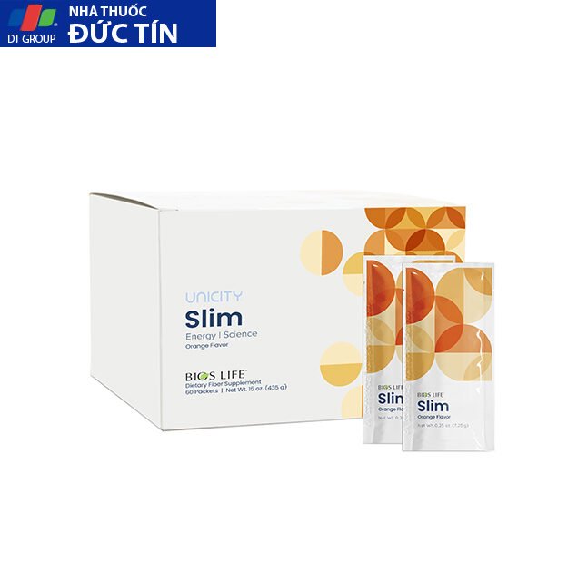 Bios Life Slim Unicity Hỗ Trợ Kiểm Soát Trọng Lượng Cơ Thể Hộp 60 Gói 24 sim6 1