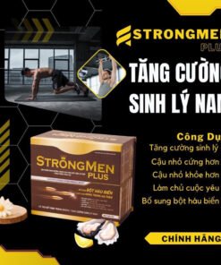 Tăng Cường Sinh Lý Nam Giới STRONG MEN PLUS, Chống Xuất Tinh Sớm, Bổ Thận Tráng Dương