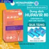 Dung Dịch Chấm Sùi Mào Gà HUPAVIR TCA 80 Hỗ Trợ Giảm Mụn Cơm, Mụn Cóc, Gai Sinh Dục, Hạt Ngọc Cho Nam Nữ- Lọ 10ml