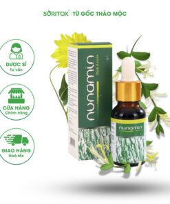 Tinh chất xoá Mụn cóc, Mụn cơm, Mắt cá chân, Chai chân, Mụn thịt, Mụn ruồi chiết suất từ thảo mộc - NUNAMIN SERUM 15ML