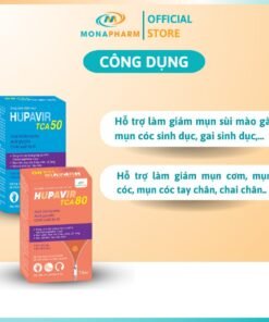 Dung Dịch Chấm Sùi Mào Gà HUPAVIR TCA 80 Hỗ Trợ Giảm Mụn Cơm, Mụn Cóc, Gai Sinh Dục, Hạt Ngọc Cho Nam Nữ- Lọ 10ml 13 sui3