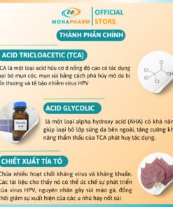 Dung Dịch Chấm Sùi Mào Gà HUPAVIR TCA 80 Hỗ Trợ Giảm Mụn Cơm, Mụn Cóc, Gai Sinh Dục, Hạt Ngọc Cho Nam Nữ- Lọ 10ml 14 sui4 2