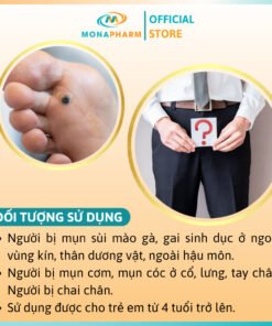 Dung Dịch Chấm Sùi Mào Gà HUPAVIR TCA 80 Hỗ Trợ Giảm Mụn Cơm, Mụn Cóc, Gai Sinh Dục, Hạt Ngọc Cho Nam Nữ- Lọ 10ml 15 sui5 1