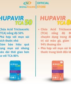 Dung Dịch Chấm Sùi Mào Gà HUPAVIR TCA 80 Hỗ Trợ Giảm Mụn Cơm, Mụn Cóc, Gai Sinh Dục, Hạt Ngọc Cho Nam Nữ- Lọ 10ml 17 sui7