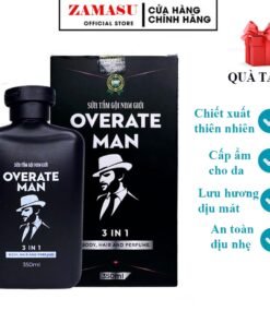 Alternative view of Sữa Tắm Gội Hương Nước Hoa Cho Nam Overate Man 3 IN 1 -HÀNG CAO CẤP- Chai 350ML GIúp Nam Giới Quyến Rũ.