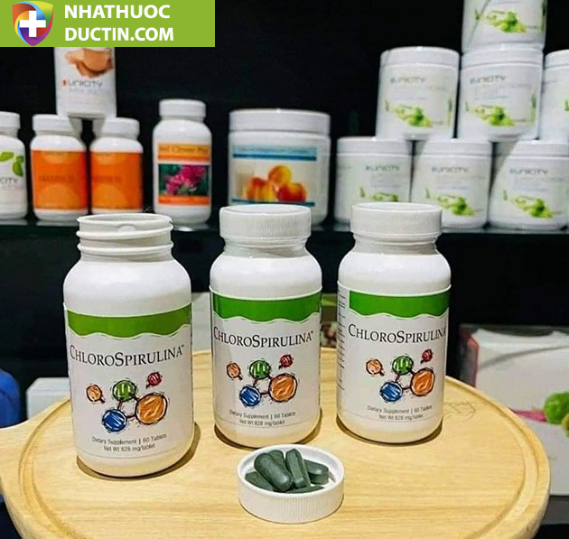 Tảo Unicity Chlorospirulina hỗ trợ cải thiện sức khỏe, tăng cường hệ miễn dịch 24 tao2