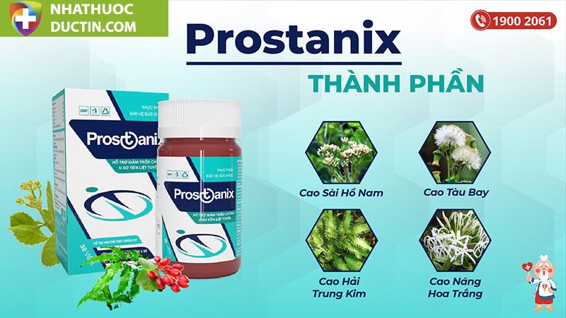 Viên Uống Prostanix Hỗ Trợ Điều Trị U Xơ Tiền Liệt Tuyến | Hộp 30 Viên 9 Viên Uống Prostanix Hỗ Trợ Điều Trị U Xơ Tiền Liệt Tuyến | Hộp 30 Viên - Ảnh 9