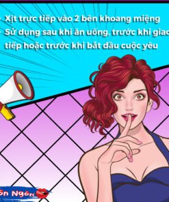 Xịt thơm miệng Feelex Kissing Spray hương vị tự nhiên the mát nhiều mùi hương - 15ml 18 thom9