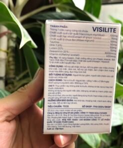 Alternative view of Viên uống Bổ mắt Visilite – cải thiện thị lực, giảm mờ mắt