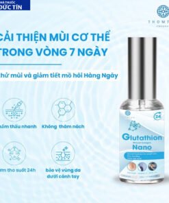 Xịt Khử Mùi 2IN1 Glutathion Nano 30ML - Khử Mùi Hôi Nách,Hôi Chân,Ngăn Tiết Mồ Hôi ,Hạn Chế Mùi Cơ Thể.24H. 13 za6