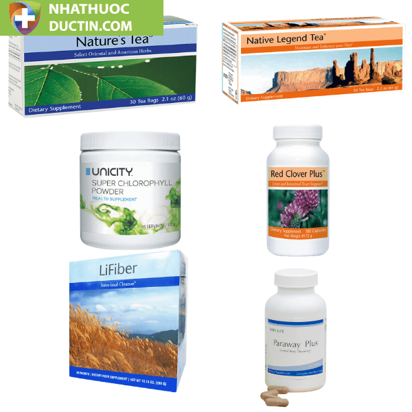 BỘ SẢN PHẨM THẢI ĐỘC UNICITY 20 Bo thai doc 1