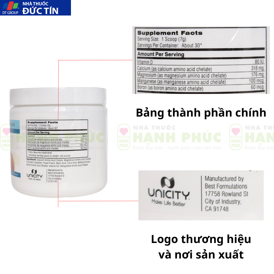 Canxi Magie Unicity Giúp Xương Chắc Khỏe 36 Phan biet canxi magie 2 1