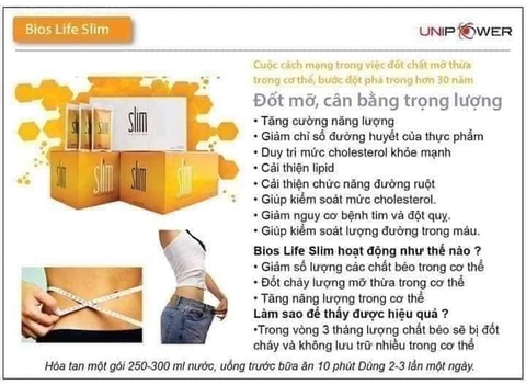 Bios Life Slim Unicity Sản Phẩm Kiểm Soát Cân Nặng Hiệu Quả 9 banglinh2