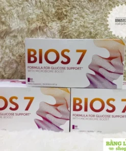 Bios 7 Unicity Giúp Kiểm Soát Đường Huyết Giảm Mỡ Nội Tạng và Cân Bằng Hệ Vi Sinh Đường Ruột