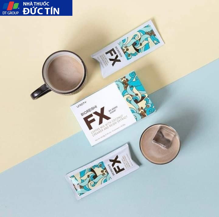 Coffee Unicity BioReiShi FX Cà Phê Linh Chi Không Đường 19 caffe khong duong