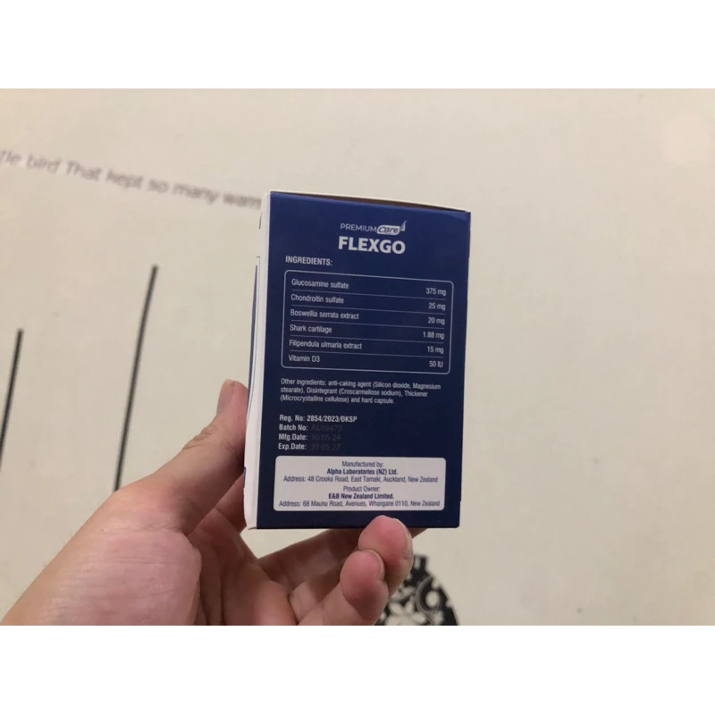 Viên uống Flexgo Hỗ trợ Xương Khớp Hộp 30 viên 25