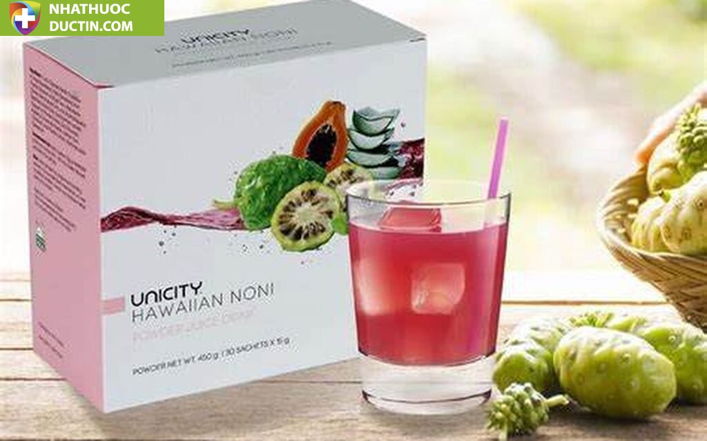 Hawaiian Noni Unicity tăng cường hệ miễn dịch (Hộp 30 gói) 15 hawai2