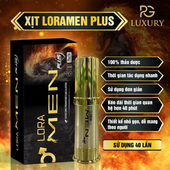 Lọ xịt Lora Men - Dành cho nam giới 33 loramen c34 1