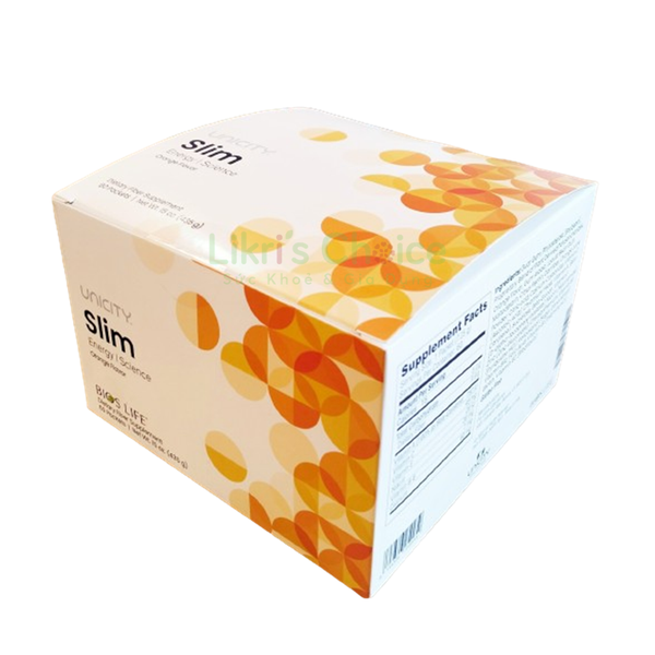 Thực phẩm bảo vệ sức khỏe BIOS LIFE SLIM - Hỗ Trợ Giảm Cân, Giúp Giảm Mỡ Thừa - 60 gói/hộp 21 slim7