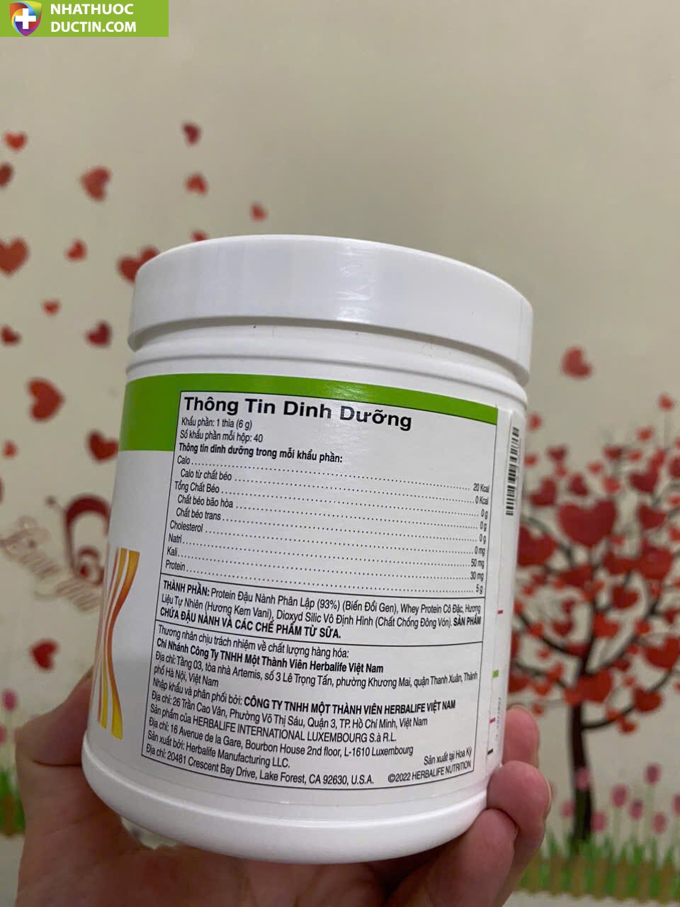 Bột Protein Herbalife Personalize Protein Powder 240g Từ Hoa Kỳ 15 thucpham2