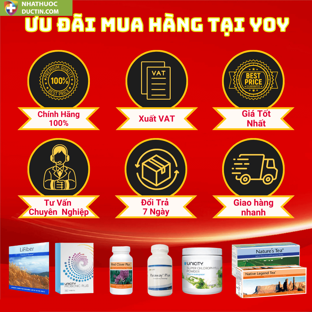 Combo 7 Sản Phẩm Thải Độc Toàn Diện Unicity 30 uncity 4