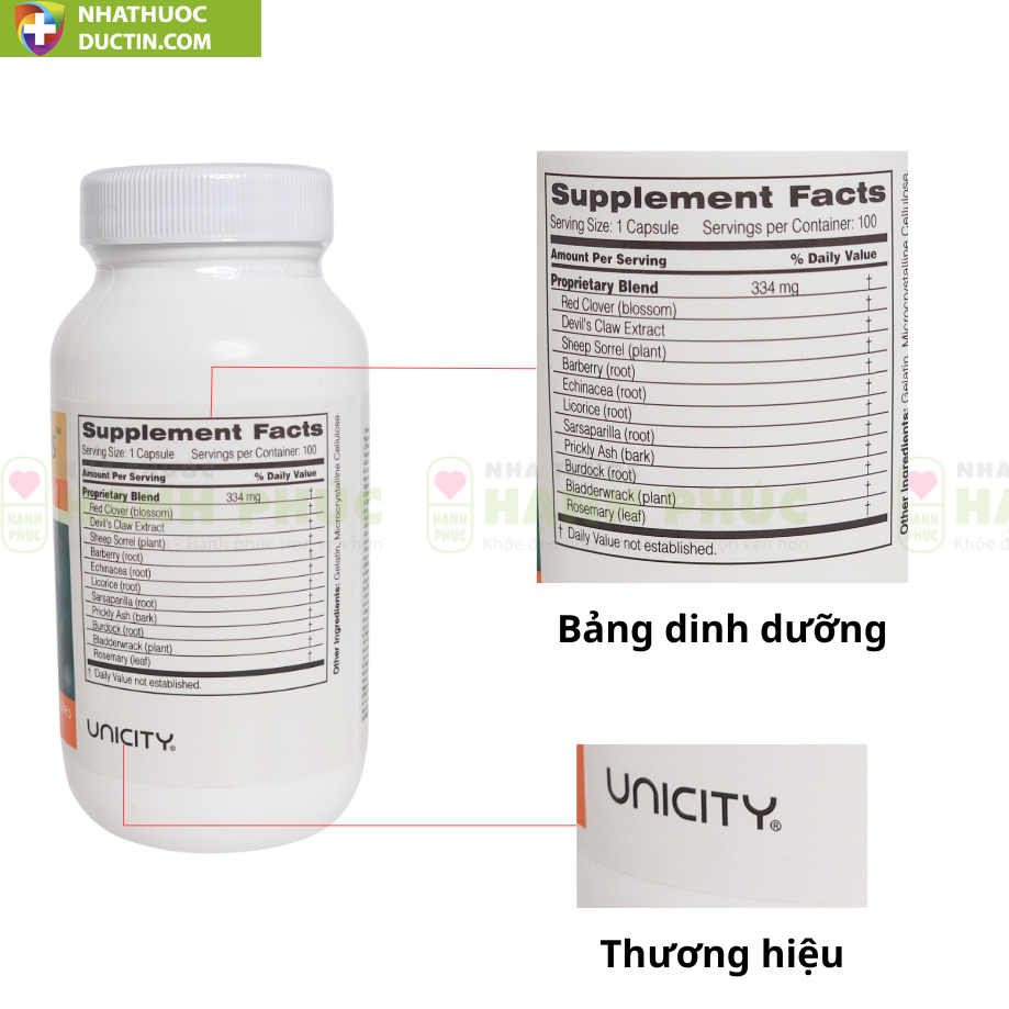 Red Clover Plus Unicity giúp thải độc gan rất tốt 6 Red Clover Plus Unicity giúp thải độc gan rất tốt - Ảnh 6