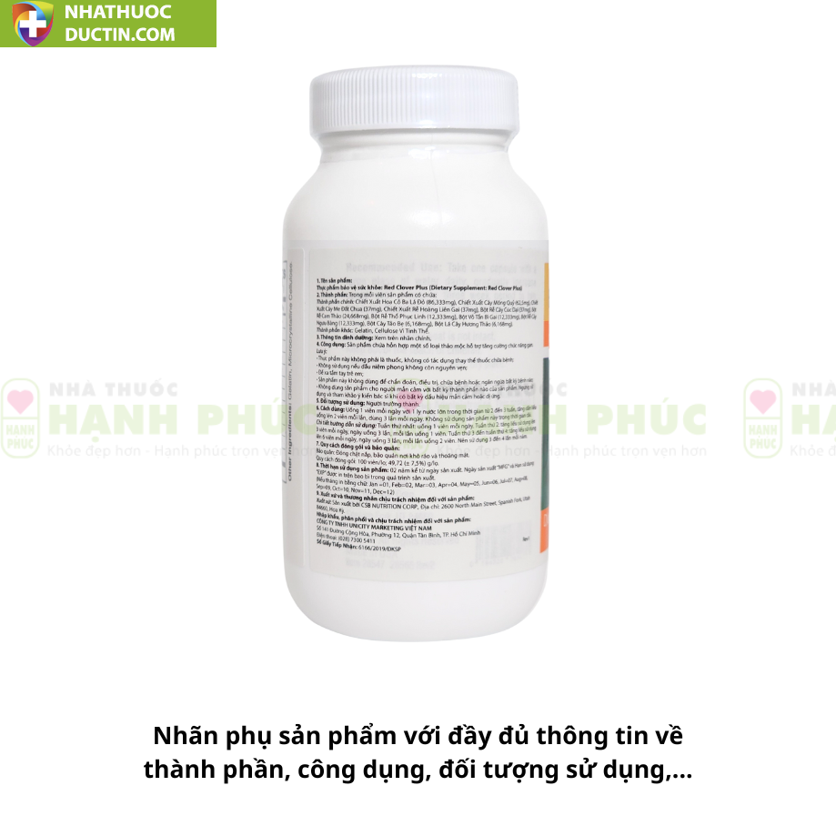 Red Clover Plus Unicity giúp thải độc gan rất tốt 7 Red Clover Plus Unicity giúp thải độc gan rất tốt - Ảnh 7