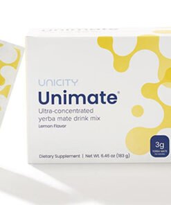 Unimate Chanh Gừng Unicity Nước Uống Chăm Sóc Não Bộ, Bổ Sung Năng Lượng 30 gói