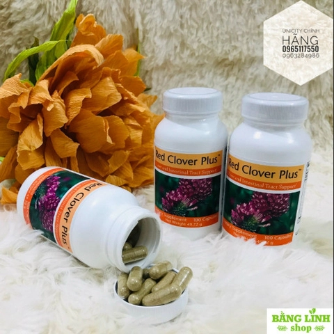 Red Clover Plus Unicity giúp thải độc gan rất tốt 45 red clover unicity