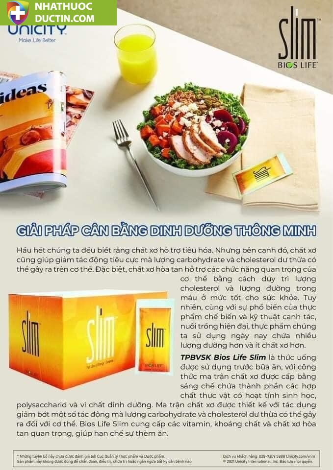 Set Siêu Đốt Mỡ 10 ngày Unicity ( 10 unimate + 20 Slim) 19 slim 2 e9cfd1b8 e0a8 454d a2c6 0d708121517d