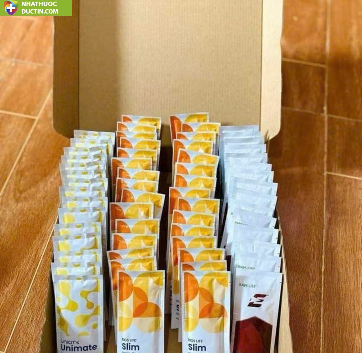 Bột Uống Chanh Gừng Unicity Unimate Lemon Ginger Flavored Mate (Hộp 30 gói) 17 tach3