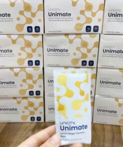 Bột Uống Chanh Gừng Unicity Unimate Lemon Ginger Flavored Mate (Hộp 30 gói)