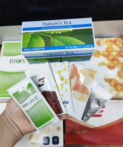 Alternative view of (Tách 15 ngày) các loại chất xơ Bios Slim và Bios life C, Bios life E, Unimate chanh gừng,Trà ruột Nature's Tea và Xơ Bios Slim của Unicity