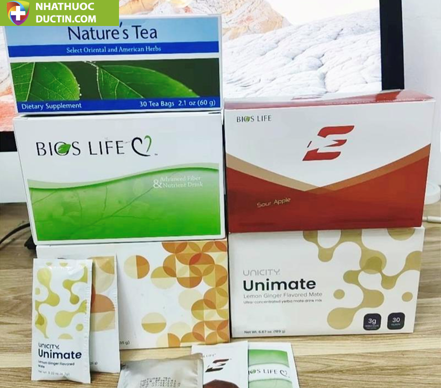 (Tách 15 ngày) các loại chất xơ Bios Slim và Bios life C, Bios life E, Unimate chanh gừng,Trà ruột Nature's Tea và Xơ Bios Slim của Unicity 29 tu3