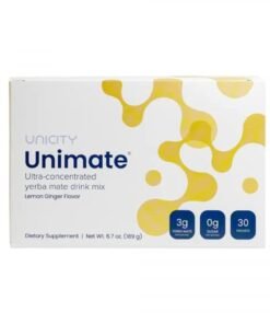Unicity Unimate Lemon-Ginger Flavor,Digestive Health, 6.67 Ounce (Pack of 1), 1, 6.6668 Ounce